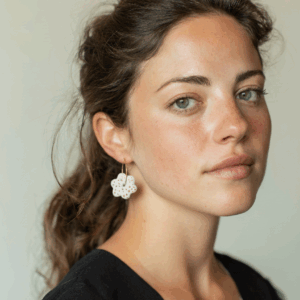 Pendientes Daurada Flor