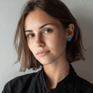 Pendientes Flor Ble