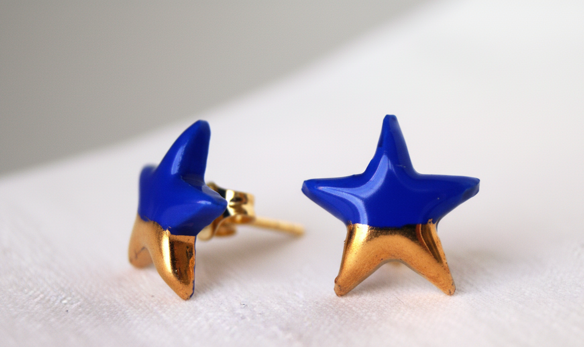 Pendientes Estrela Blue - Imagen 3
