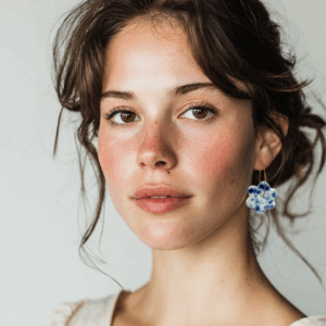 Pendientes Blava Flor